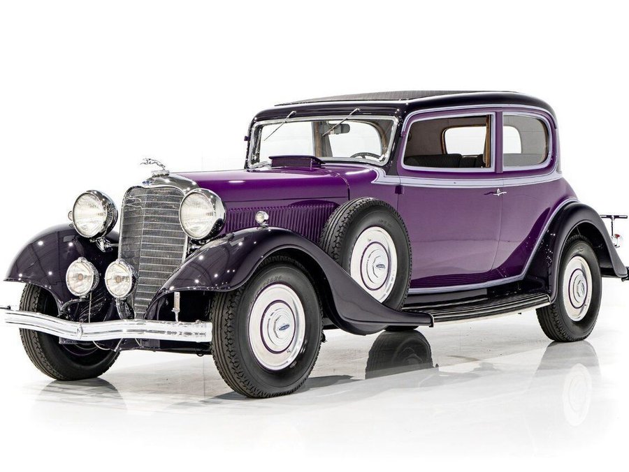 Lincoln KB Victoria Coupe 1933 1933 mauve