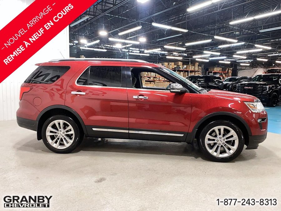 Ford Explorer XLT, quatre roues motrices 2018 Rouge