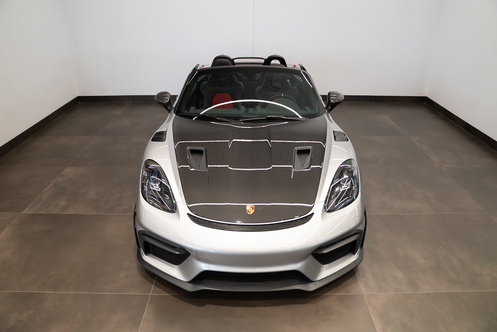 2024 Porsche 718 Spyder RS Roadster Spyder Silver Kirkland - photo #4