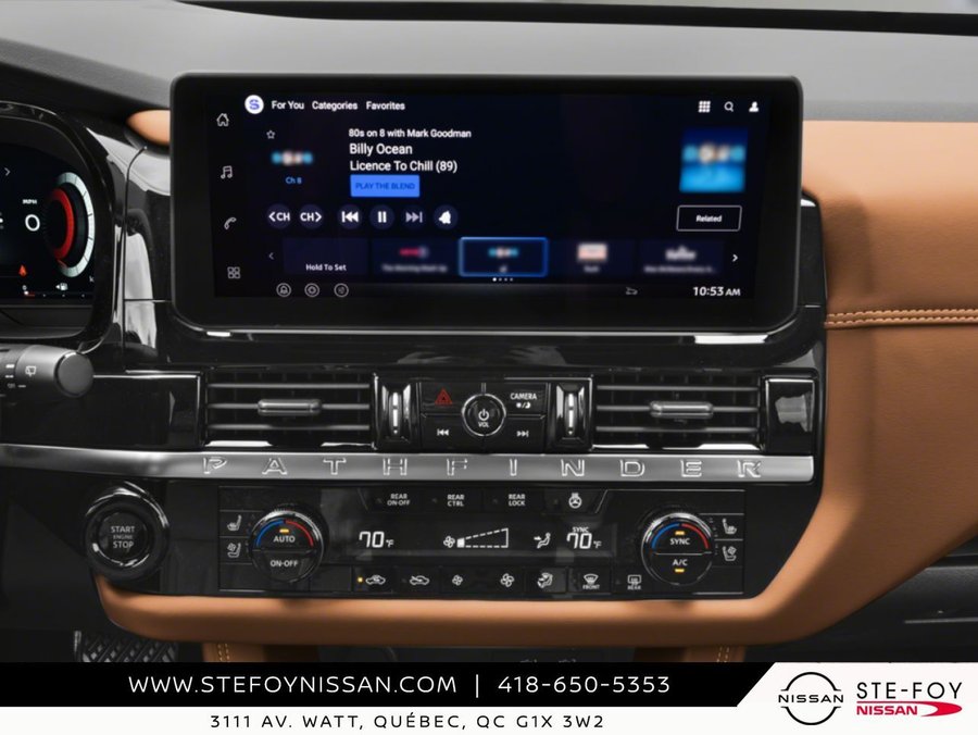 NISSAN Pathfinder Platinum 4 RM 2026 Super noir