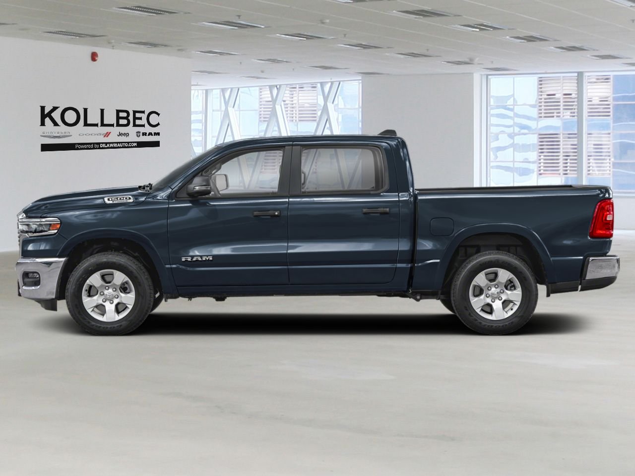 RAM 1500 270240 | Big Horn cabine d'équipe 4x4 caisse de 5 pi 7 po 2027 Bleu forgé métallisé Gatineau - photo #1