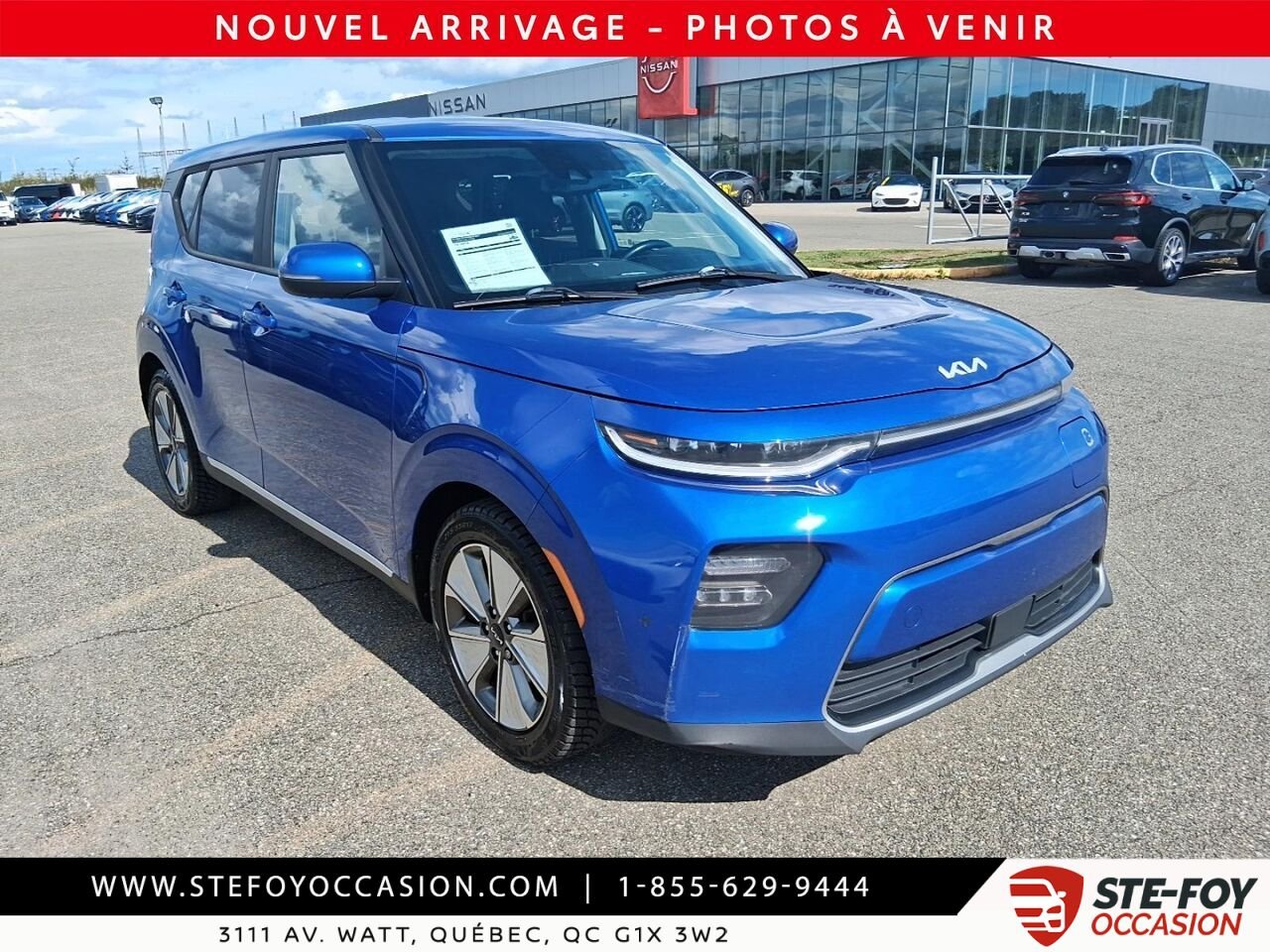 Kia Soul EV PREMIUM 2022 Bleu Québec - photo #0