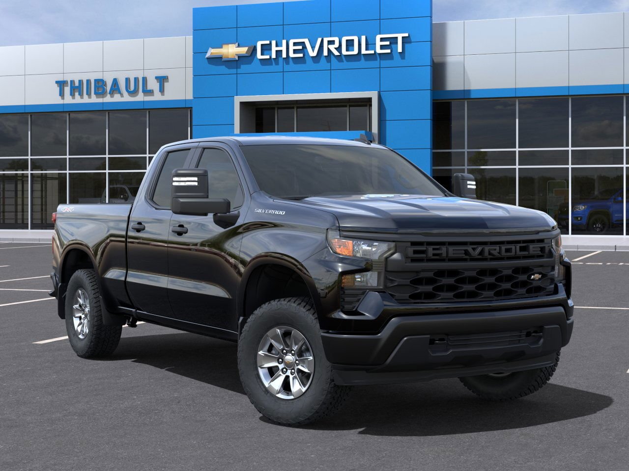 2025 Chevrolet Silverado 1500 Camion de travail Black Saint-Eustache - photo #6