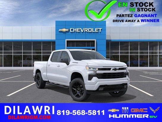 CHEVROLET Silverado 1500 RST cabine multiplace 4RM 157 po 2026 BLANC SOMMET