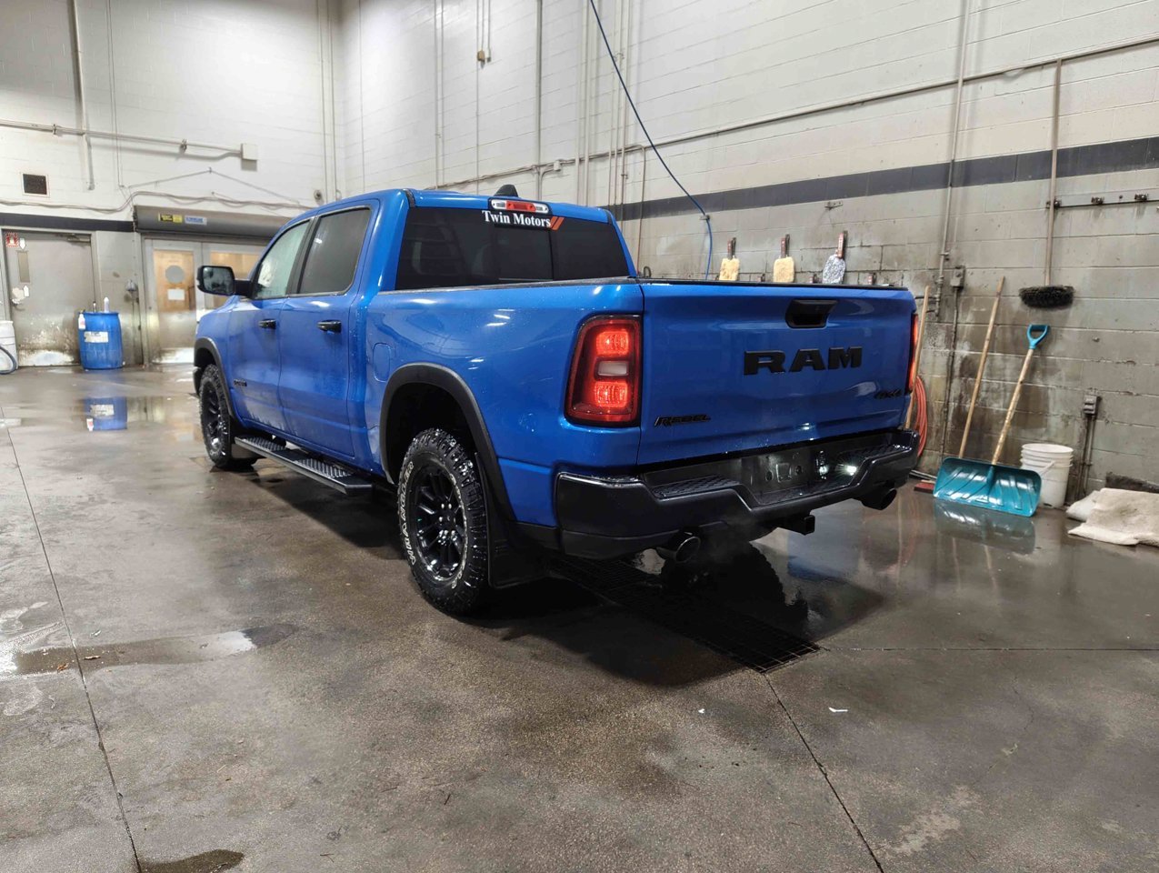 2025 Ram 1500 Rebel 4x4 Crew Cab 5'7 Box Blue Sherwood Park - photo #4
