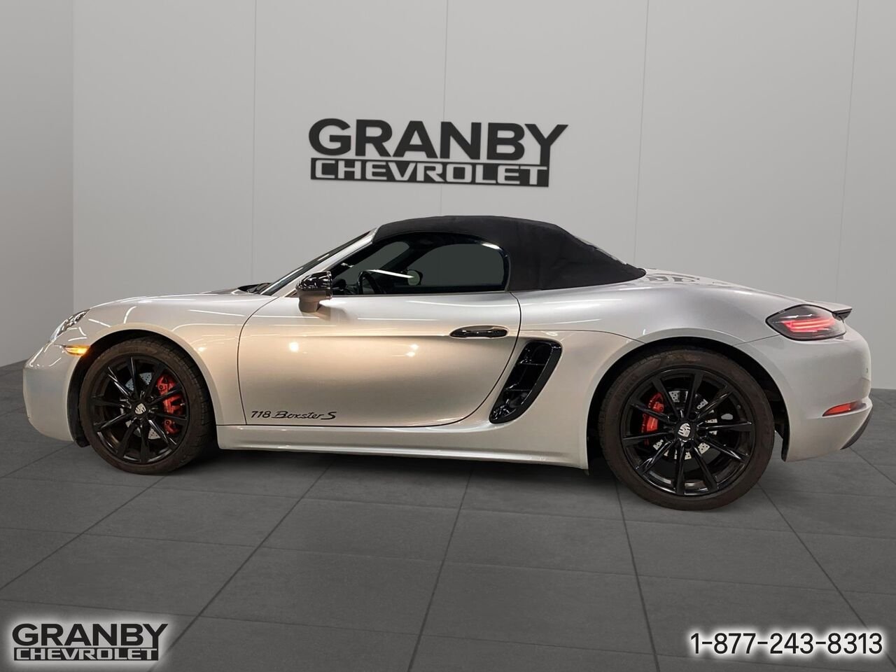 Porsche 718 Boxster S roadster | 27-0212C 2018 Gris Granby - photo #19