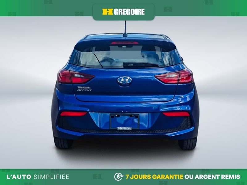 2020 Hyundai Accent Blue Saint-Eustache - photo #7