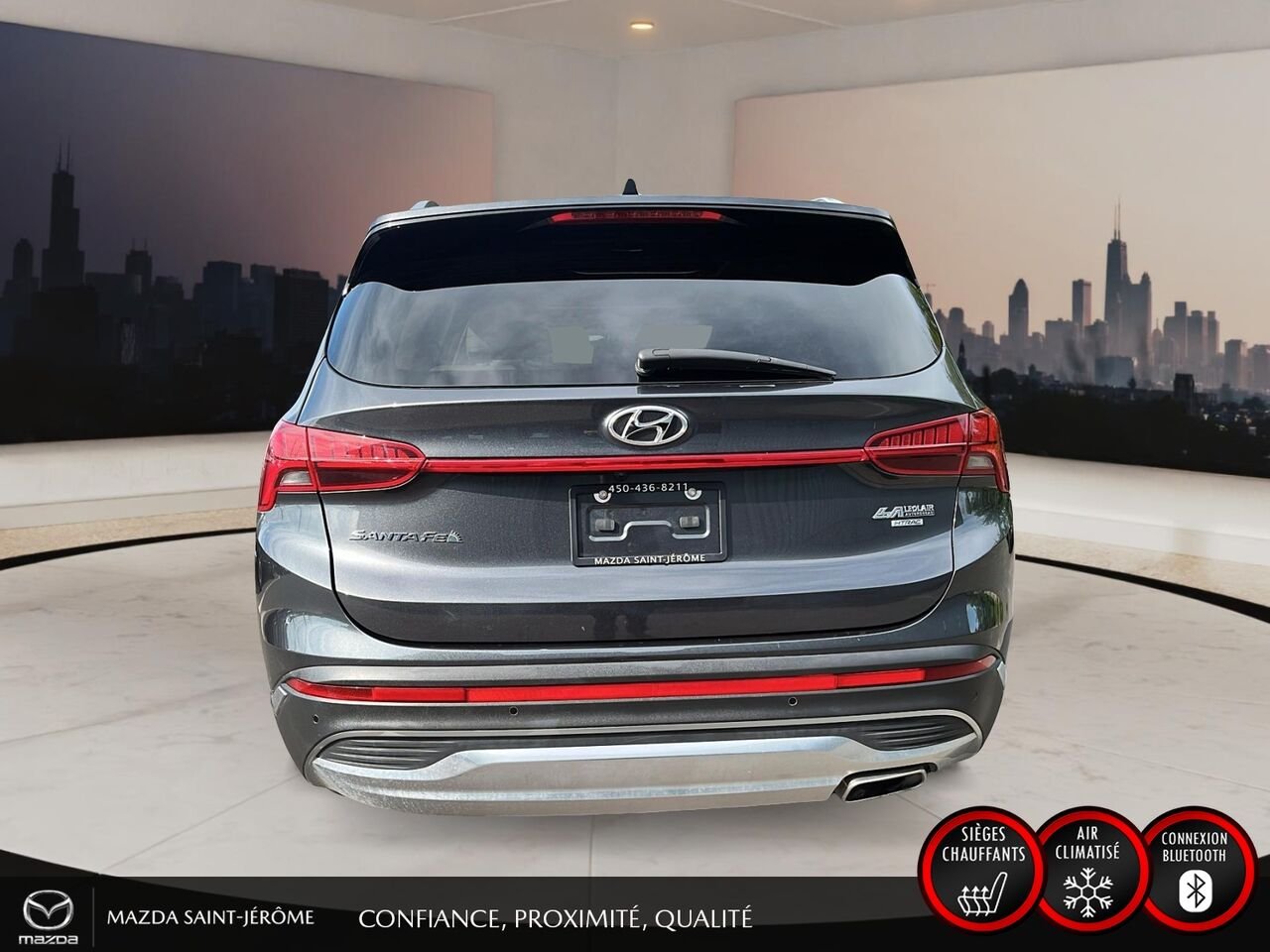 Hyundai Santa Fe 2023 Gris Ste-Agathe des Monts - photo #6