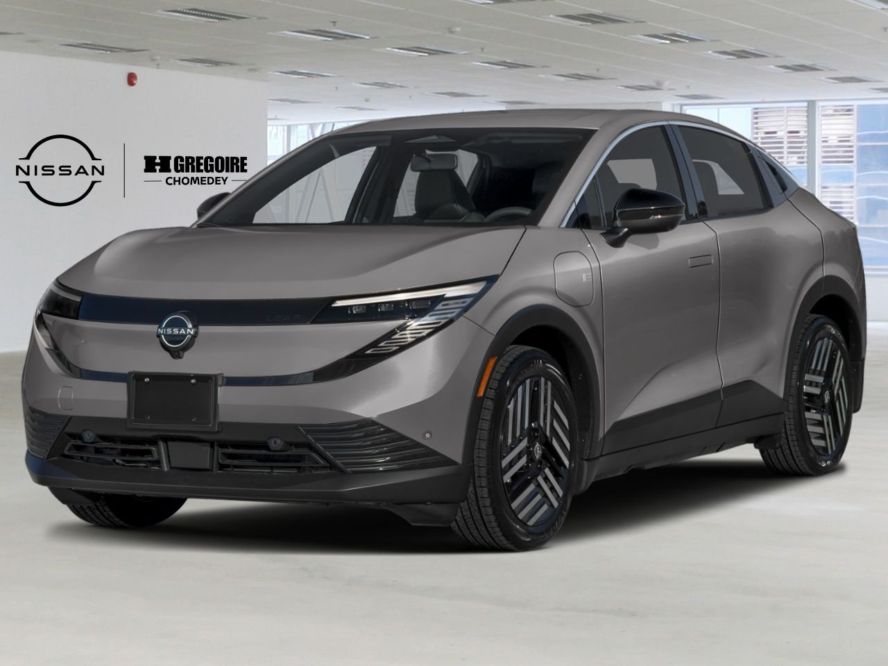 2027 Nissan LEAF Gun Metallic Laval - photo #0