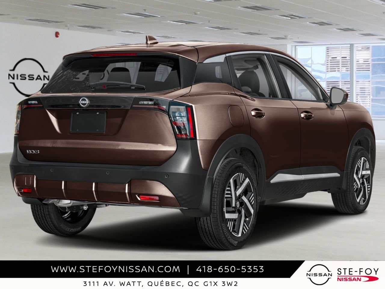 2027 NISSAN Kicks Canyon Bronze Metallic Ste-Foy - photo #2