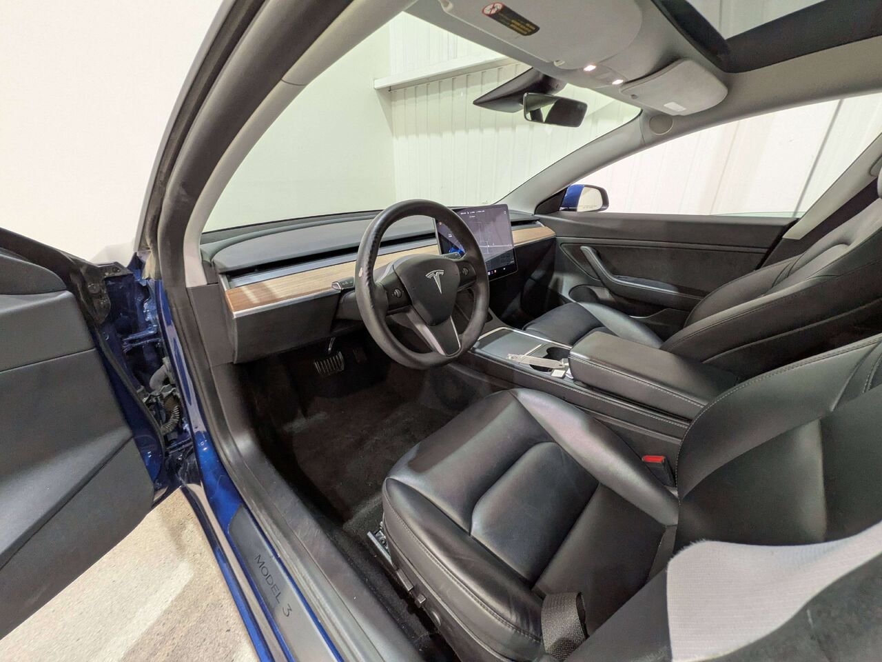 Tesla Model 3 Standard Range Plus RWD 2021 Bleu Val-David - photo #10