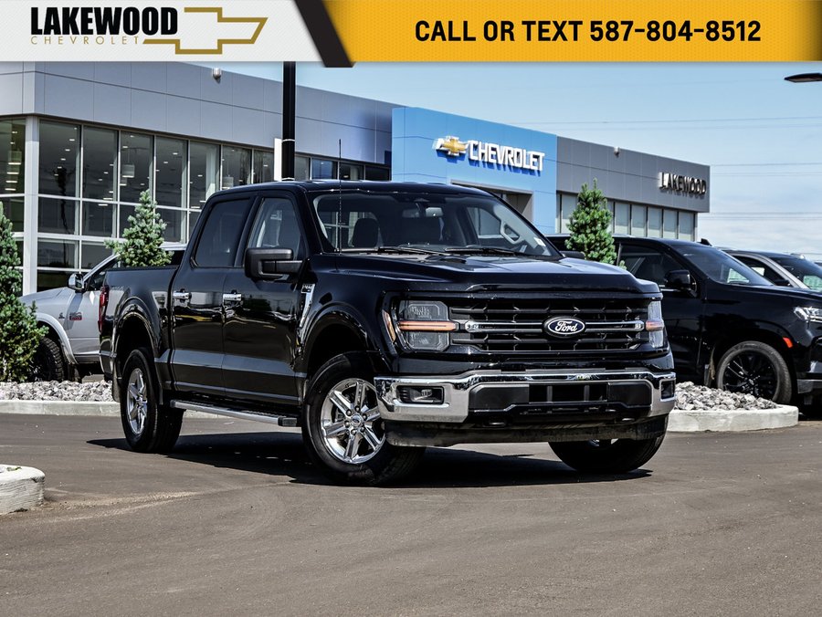 2024 Ford F-150 XLT 301A 3.5L EcoBoost | Lane Keep | Power Seats | Remote Start | Surround View Black