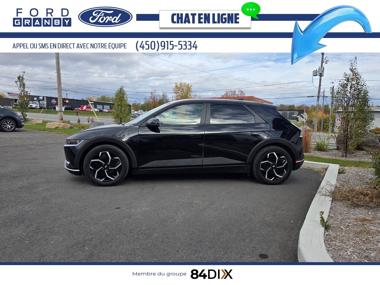 Hyundai IONIQ 5 2024 Noir Granby - photo #3