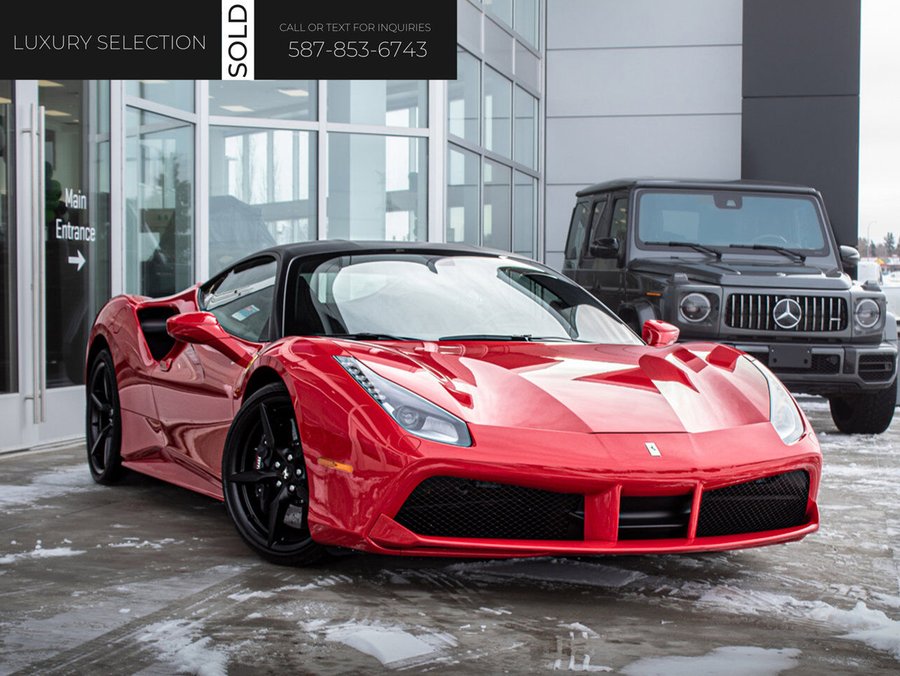 2019 Ferrari 488 GTB 2019 Red