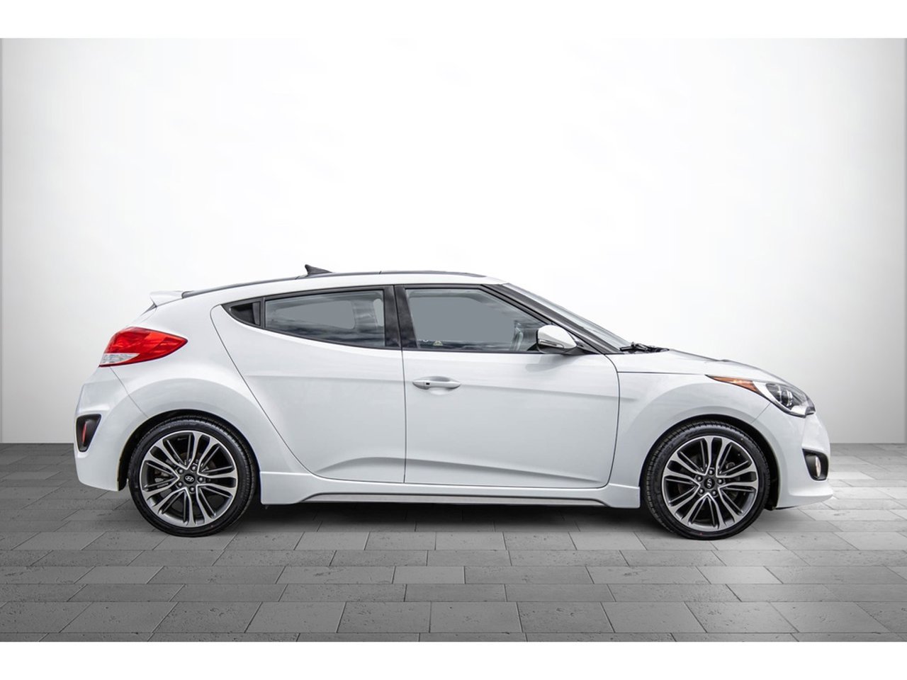 Hyundai Veloster 2019 Blanc Sainte-Julienne - photo #3