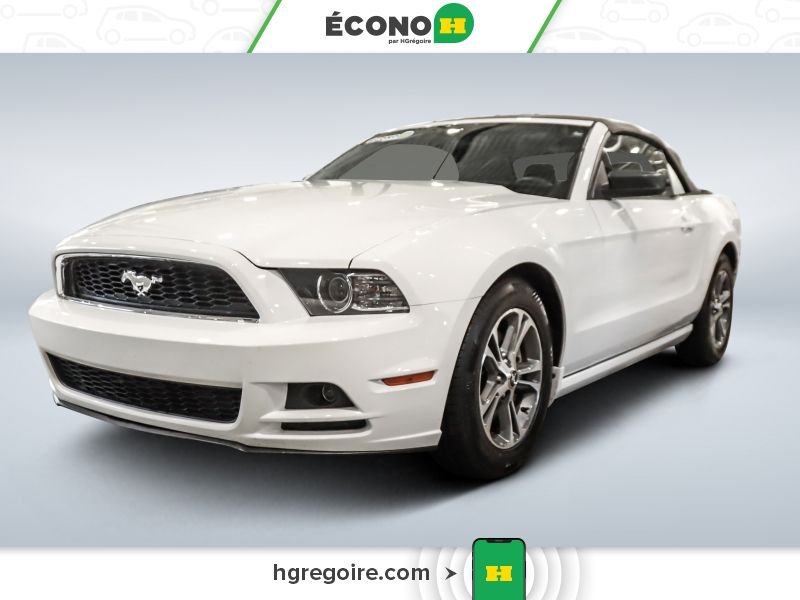 Ford Mustang 821849A | V6 Premium CONVERTIBLE GR ÉLEC A/C MAGS 2014 Blanc Laval - photo #2