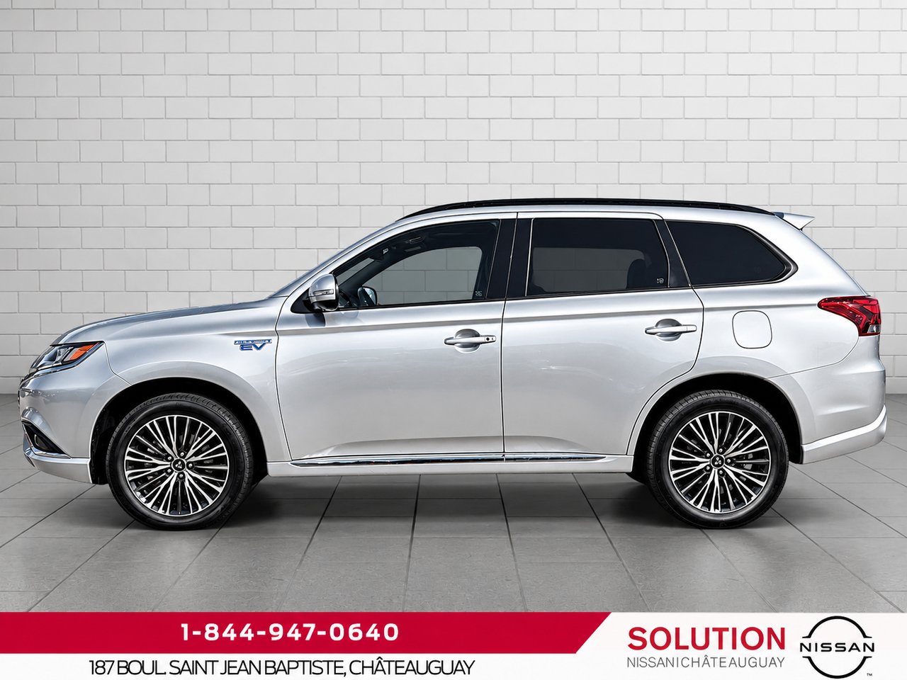 2022 Mitsubishi Outlander Plug-In Hybrid BLACK EDITION S-AWC Silver Châteauguay - photo #3