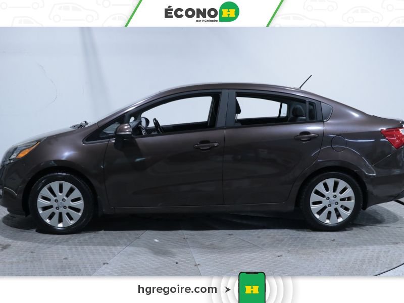 2015 Kia Rio Brown Saint-Eustache - photo #4