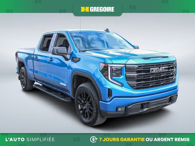 GMC Sierra 1500 Elevation 4WD AUTO A/C MAGS NAV CAM RECUL BLUETOOT 2023 Bleu