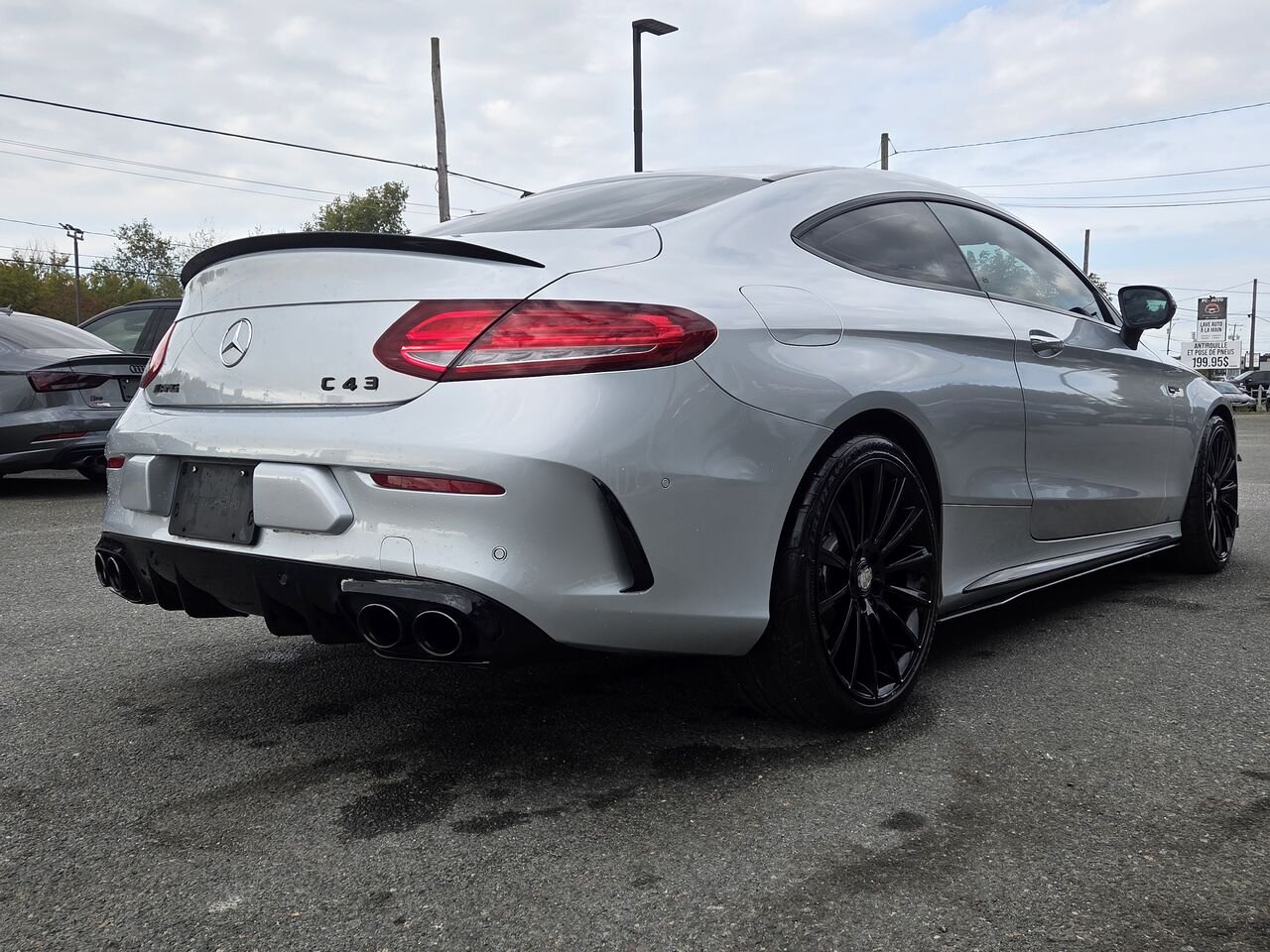 Mercedes-Benz C43 AMG Coupé 2018 Argent Granby - photo #6