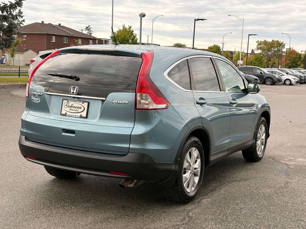 Honda CR-V EX 2014 Bleu Gatineau - photo #5