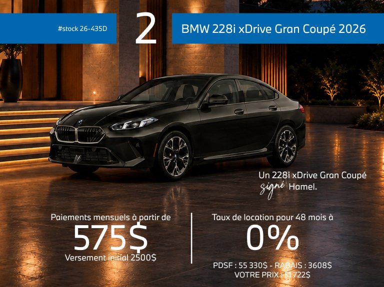 Promo gran coupe