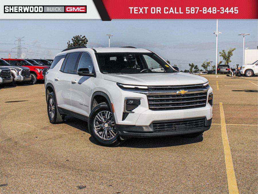 2025 Chevrolet Traverse 2LT 2.5T AWD | 7 Passenger Seating White