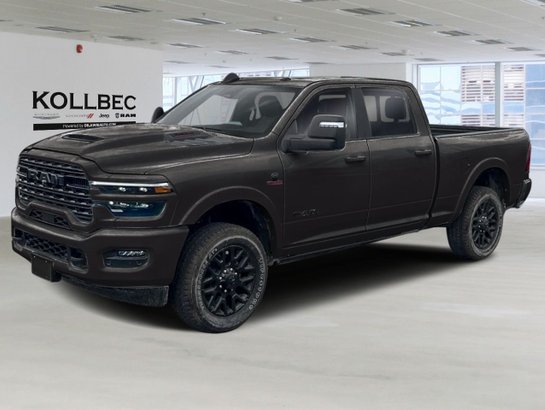 2027 RAM 3500 Limited cabine d'équipe 4x4 caisse de 8 pi Diamond Black Crystal Pearlcoat