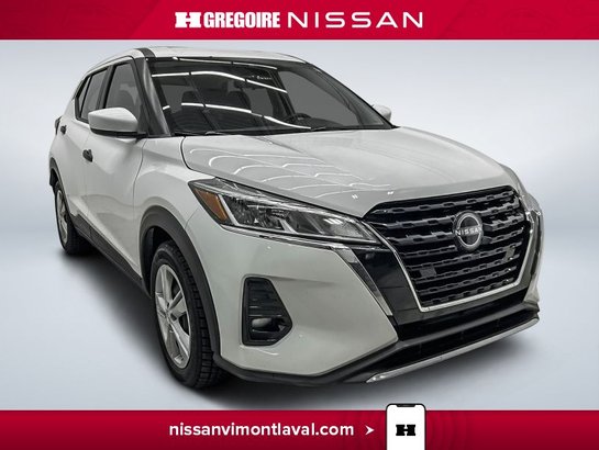2022 Nissan Kicks S CARPLAY CAMERA A PARTIR DE 2.99% White