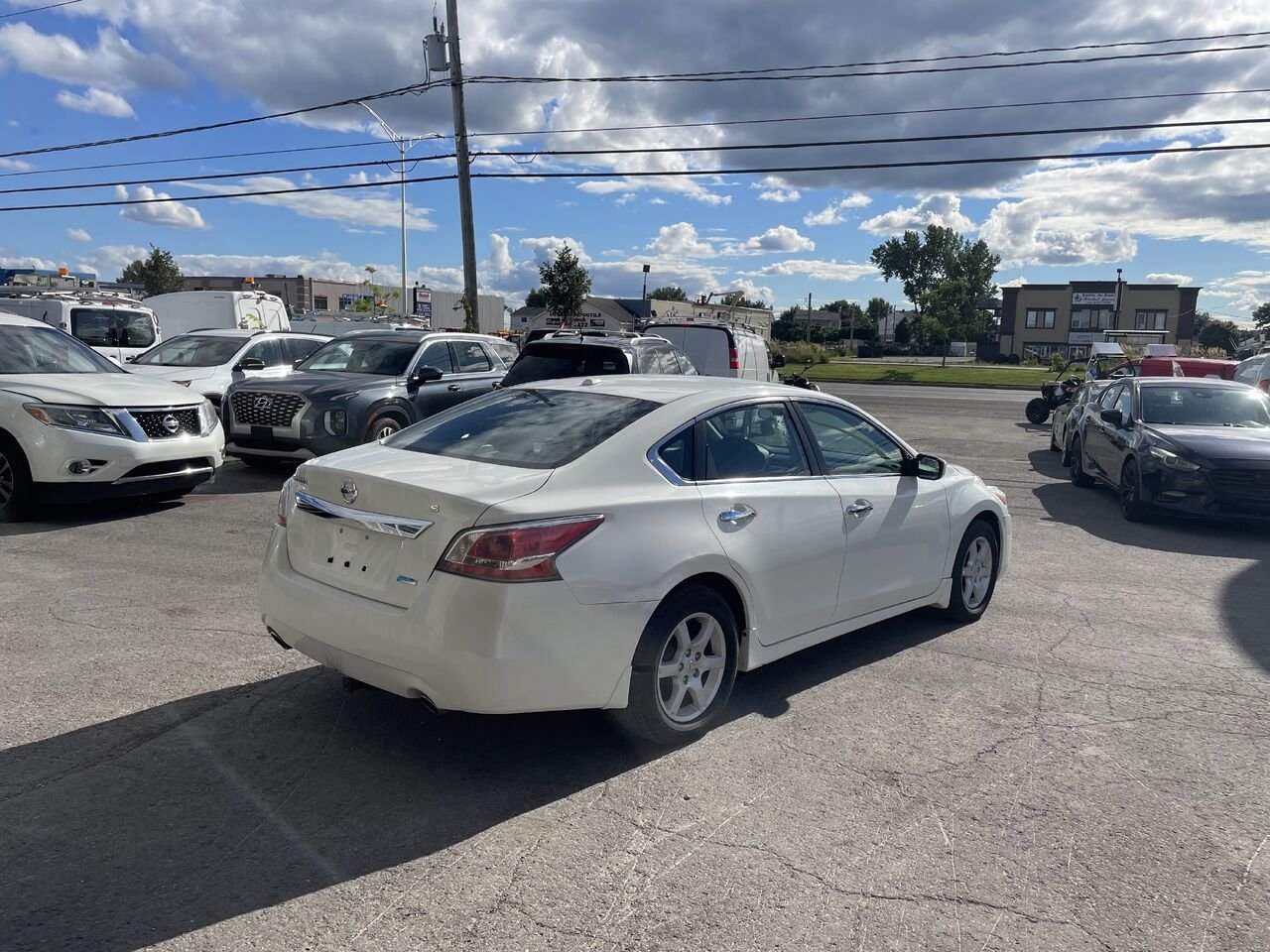 2014 NISSAN ALTIMA White  - photo #8