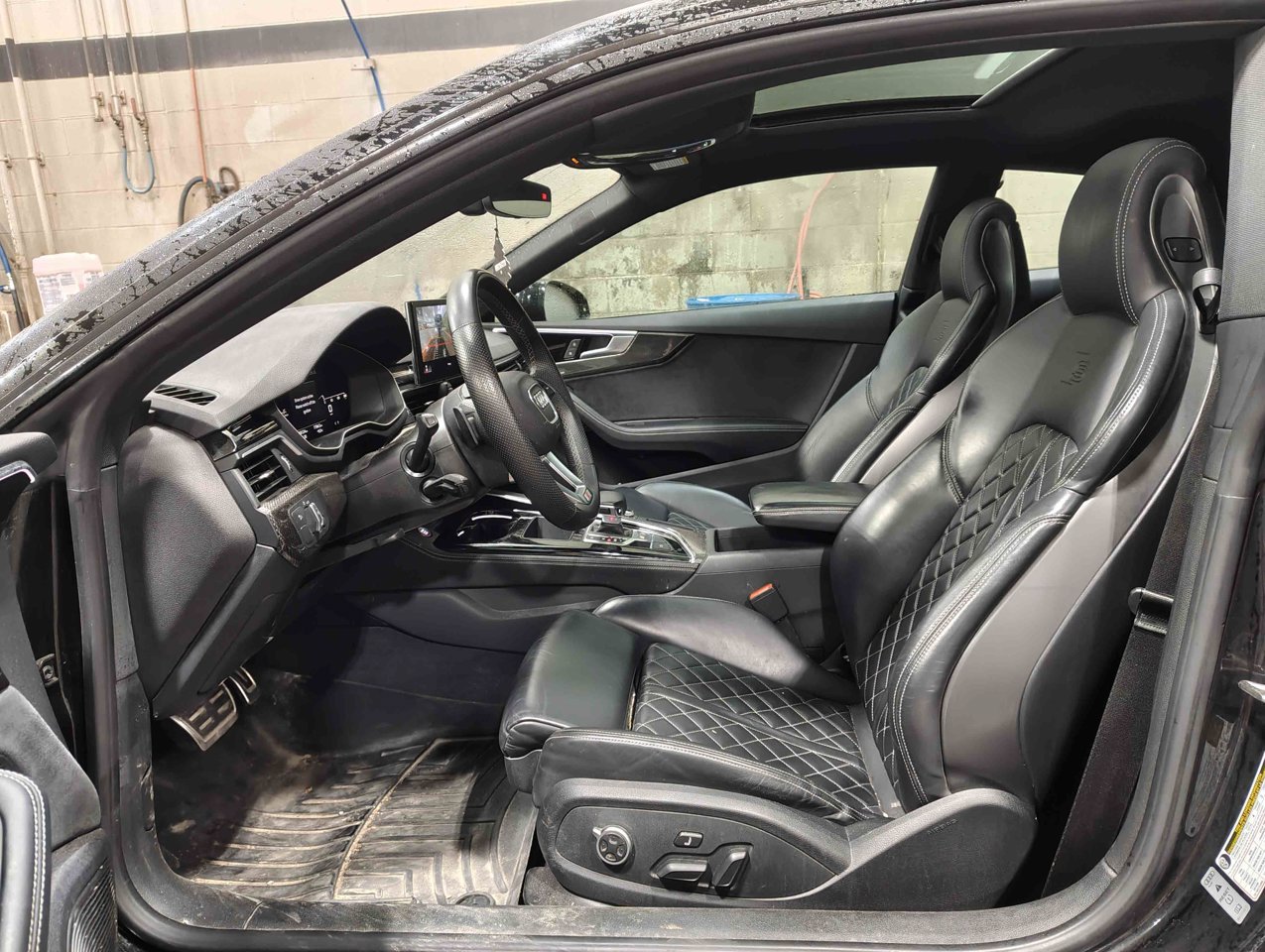 2022 Audi S5 Coupe Technik 3.0 TFSI quattro Black Sherwood Park - photo #7