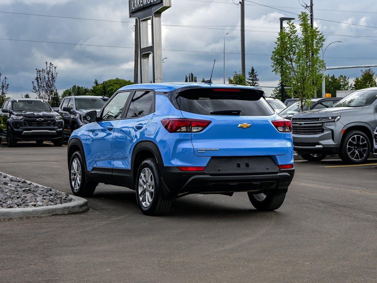 2024 Chevrolet Trailblazer AWD 4dr LS Blue Sherwood Park - photo #12