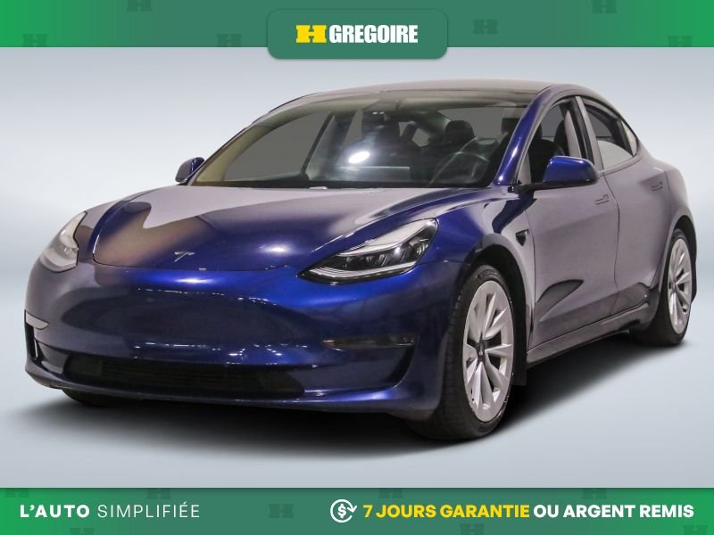 2021 Tesla Model 3 Blue Laval - photo #2