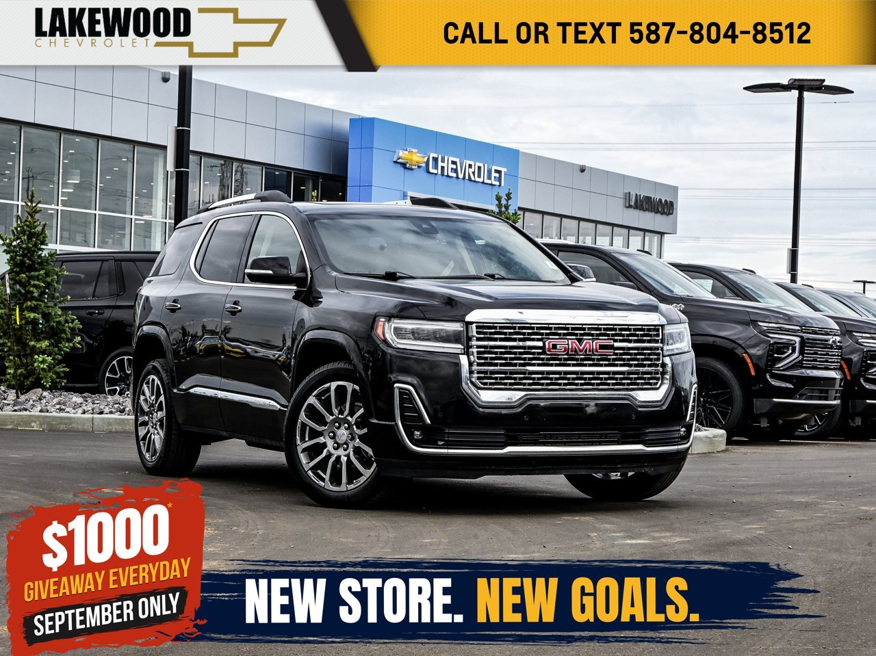 2023 GMC Acadia AWD 4dr Denali Black Sherwood Park - photo #0