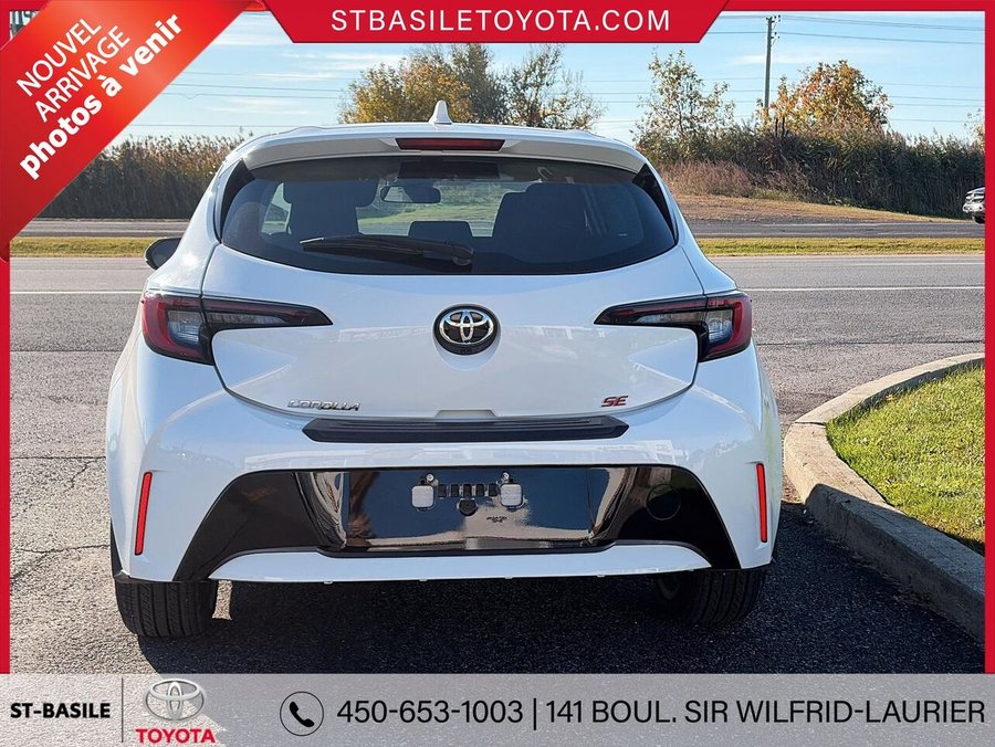 TOYOTA Corolla à hayon SE AMÉLIORÉ FWD 2025 Blanc