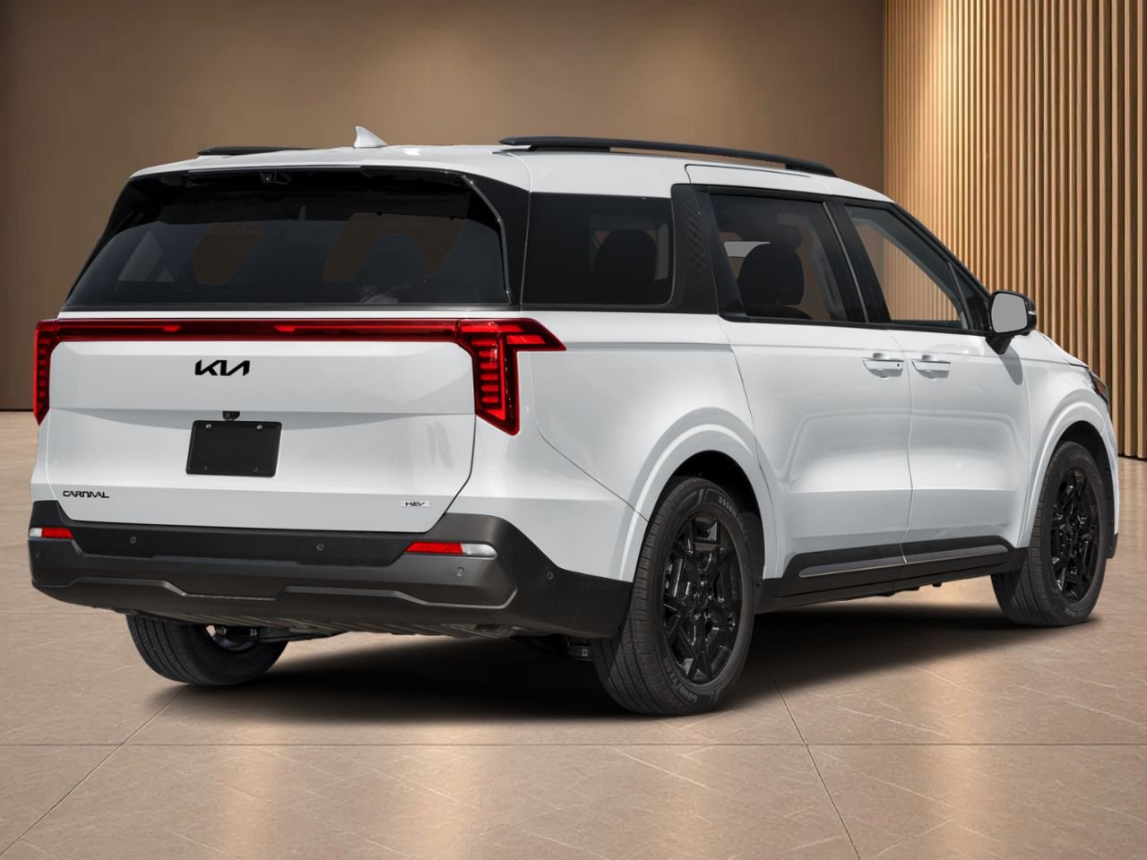Kia Carnival hybride 2027 Blanc neige nacré Blainville - photo #2