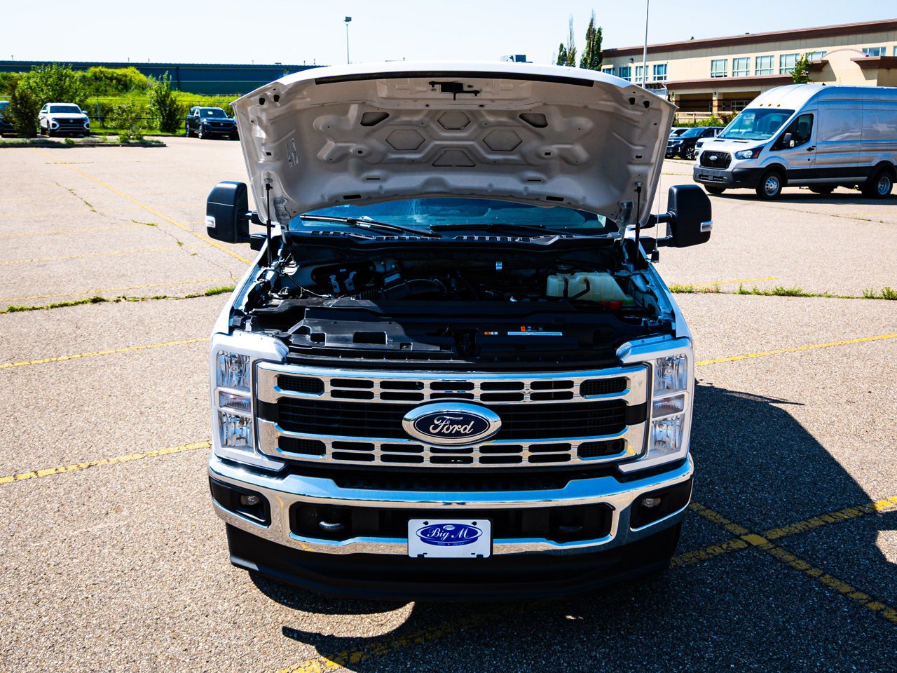 2024 Ford Super Duty F-350 SRW XL 4WD Crew Cab 179 WB 60 CA White Sherwood Park - photo #8
