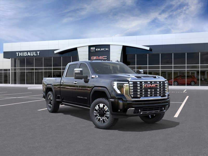 GMC Sierra 2500HD Denali cabine multiplace 4RM 159 po 2026 NOIR ONYX Sherbrooke - photo #0