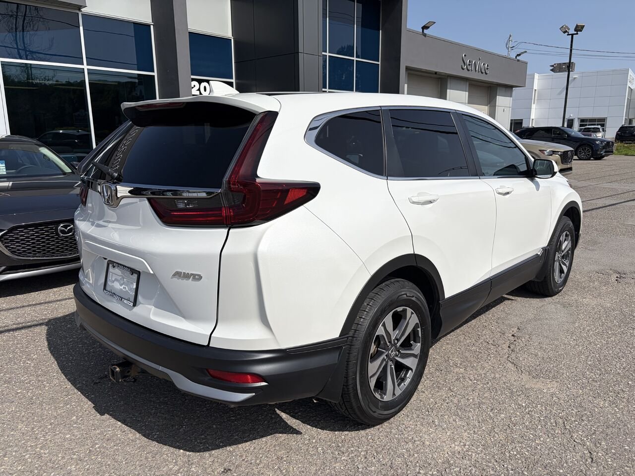 Honda CR-V LX Traction Intégrale 2021 Blanc Montmagny - photo #4