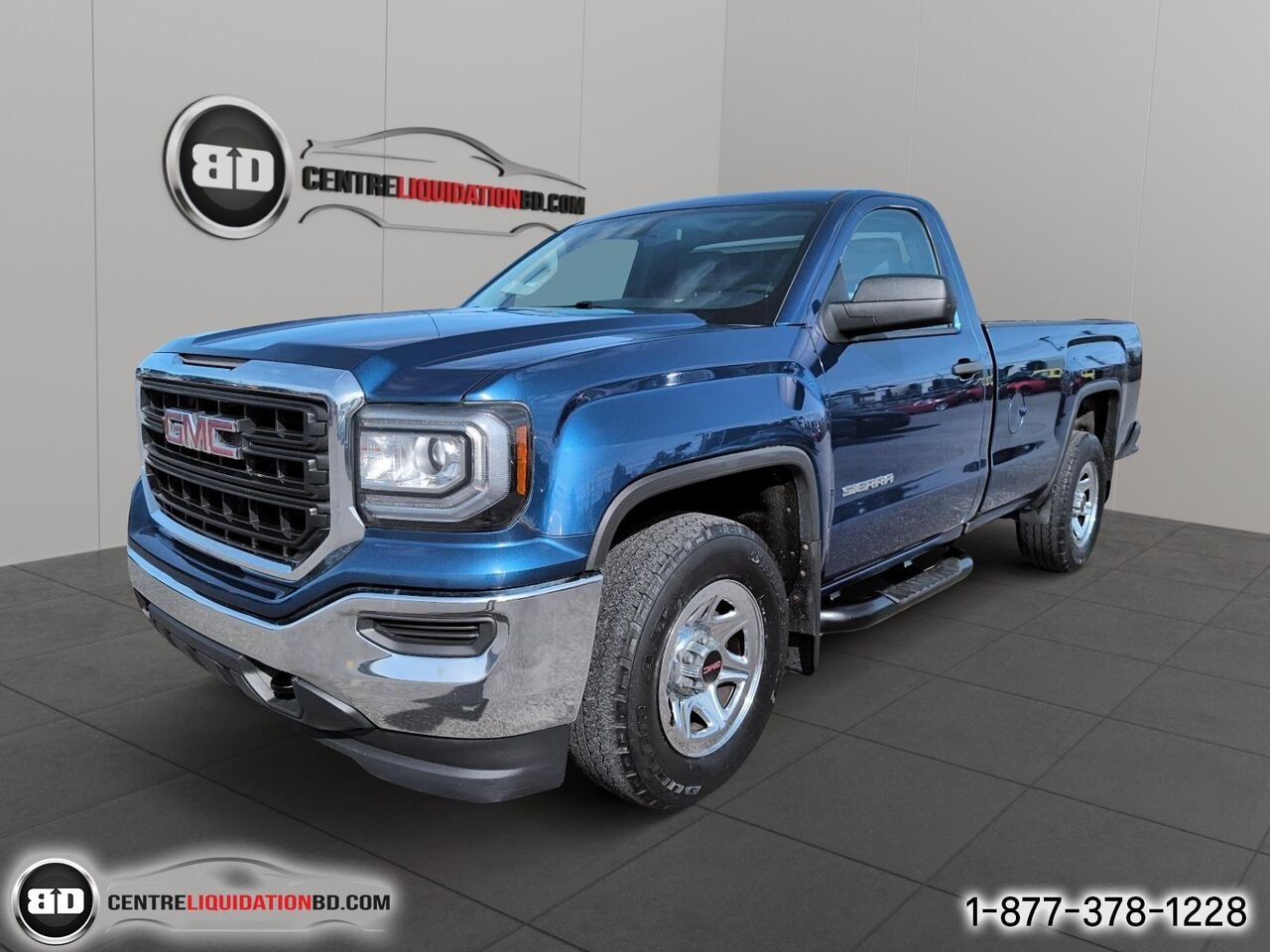 2017 GMC Sierra 1500 CAB REGULIER 2RM BOITE 8P | BD0419 Blue Granby - photo #0