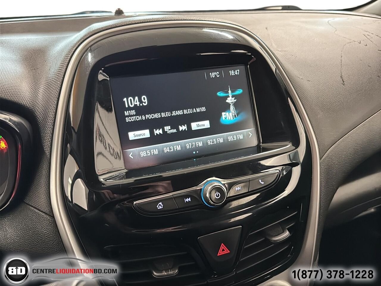 Chevrolet Spark LS AUTOMATIQUE | BD0192 2017 Blanc Granby - photo #17