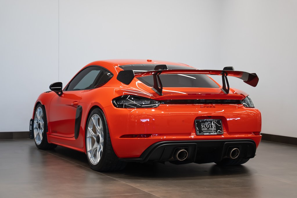 Porsche 718 Cayman GT4 RS // Weissach Package 2025 Orange Kirkland - photo #5