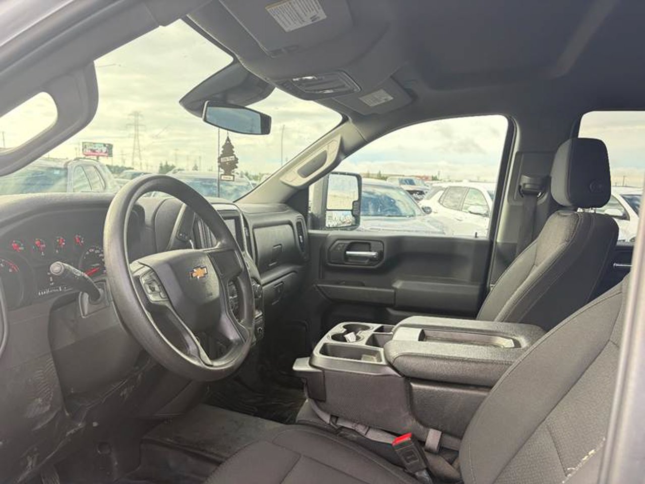 2025 Chevrolet Silverado 2500HD 4WD Crew Cab 159 Work Truck White Sherwood Park - photo #5