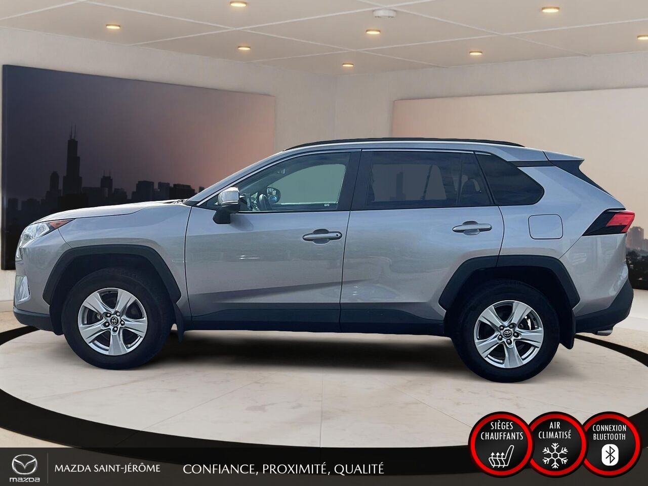 Toyota RAV4 XLE | TOIT OUVRANT | AWD | 2020 Argent Saint-Jérôme - photo #10
