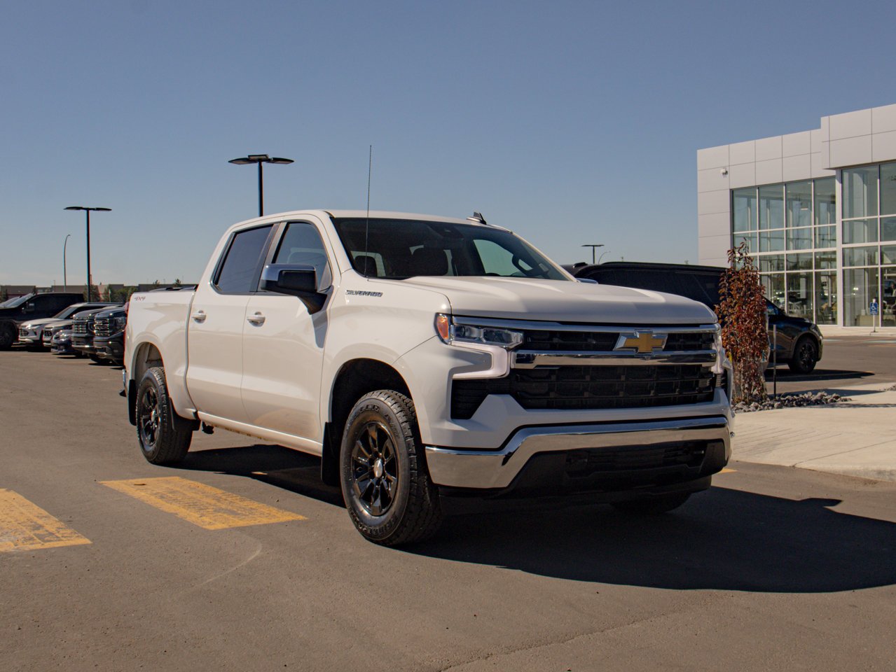 2025 Chevrolet Silverado 1500 4WD Crew Cab 147 LT White Sherwood Park - photo #12