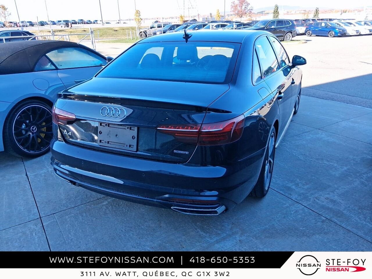 Audi berline A4 2024 Noir Ste-Foy - photo #1