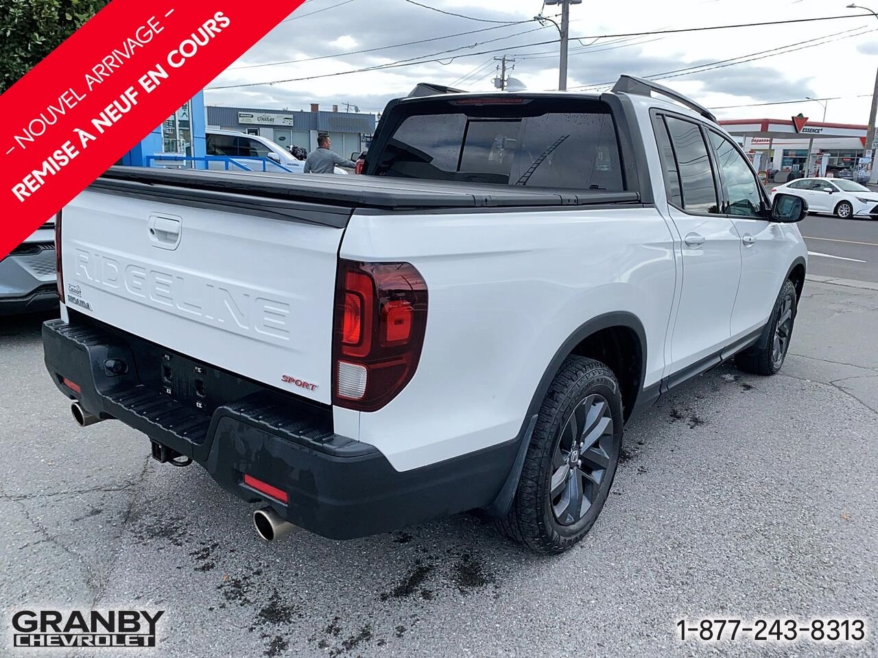 2025 Honda Ridgeline Sport Traction Intégrale | 26-0168A White Granby - photo #4