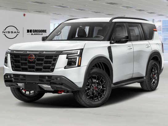 2027 Nissan Armada PRO-4X Aspen White TriCoat