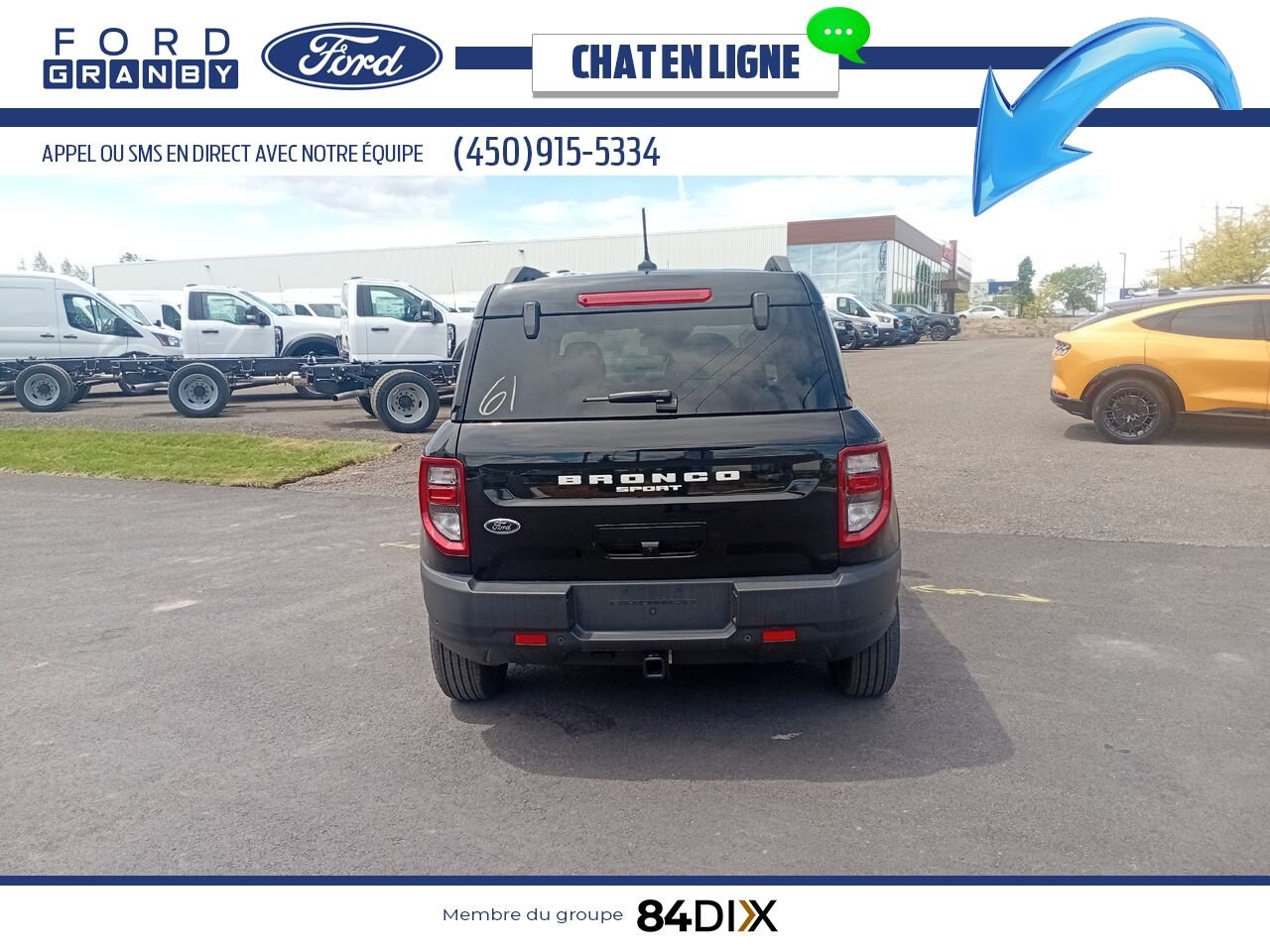 Ford BRONCO SPORT 2024 Noir Granby - photo #5