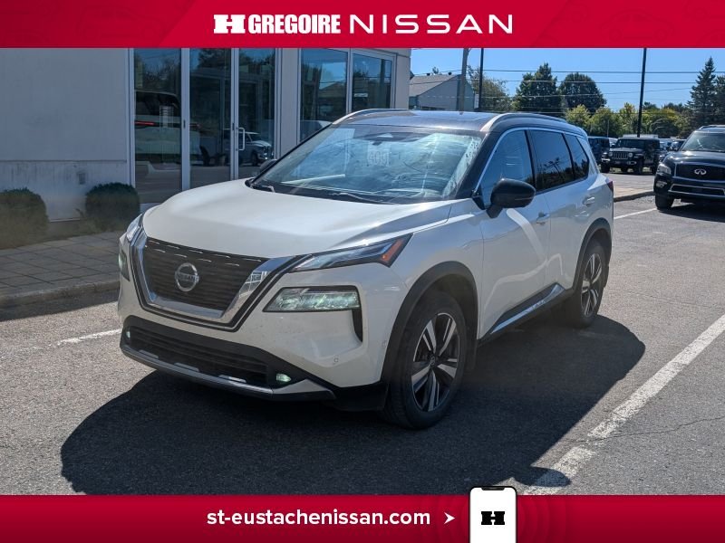Nissan Rogue SE4878 | Platinum AWD CUIR DEM. A DISTANCE APPLE CARPLAY 2021 Blanc Laval - photo #4